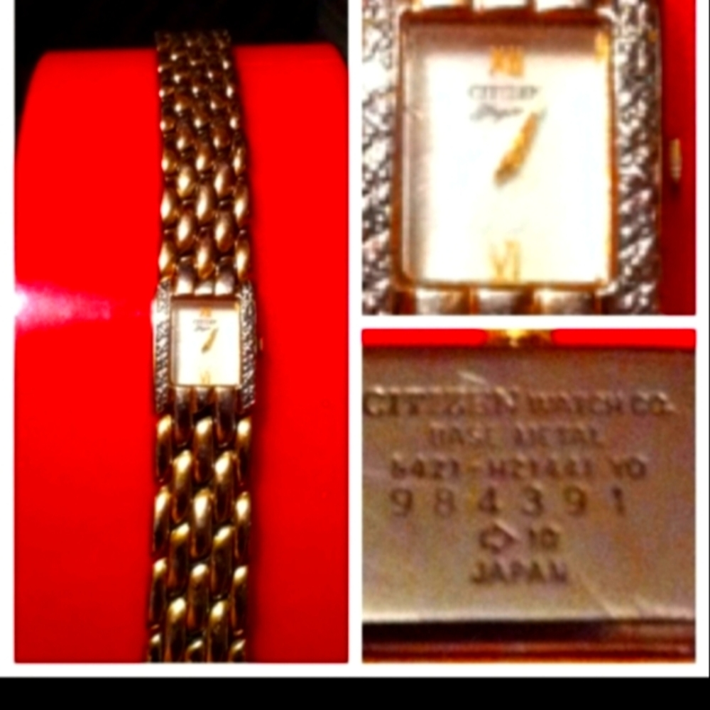 Classic citizens watch with Diamond bezel on the s